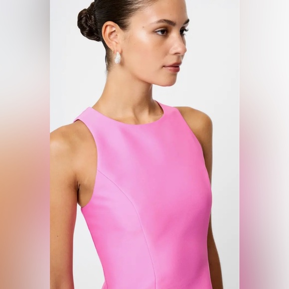 New French Connection Taffeta Fit & Flare Dress size 0 - Picture 2 of 13